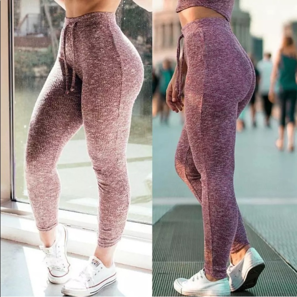 Drawstring leggings - Picture 1 of 3